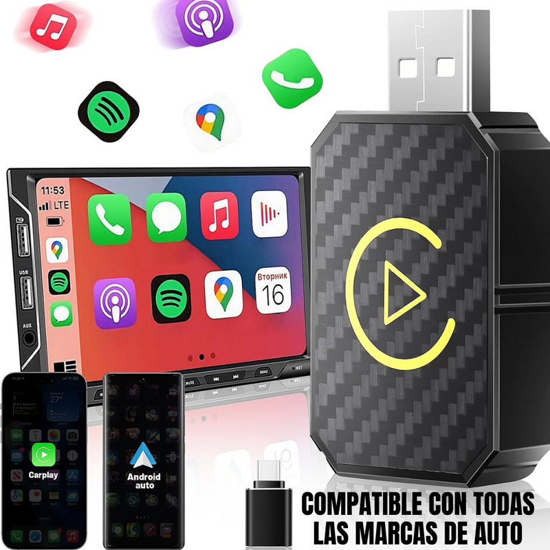 CIERRE DE LA TIENDA - ¡EXCLUSIVO! MÓDULO G7 USB CARPLAY SIN CABLES - SOLO HOY - ÚLTIMAS 13 UNIDADES🤩