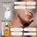 Masajeador Reductor De Papada y Antiarrugas V-Sculpt™ + Serum 24k y Contorno de Ojos de REGALO🎁✨