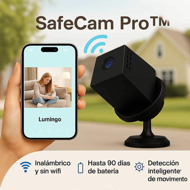 SafeCam Pro™ - Compre 1 Llévase 2 | Siempre seguro, incluso sin Internet ni electricidad